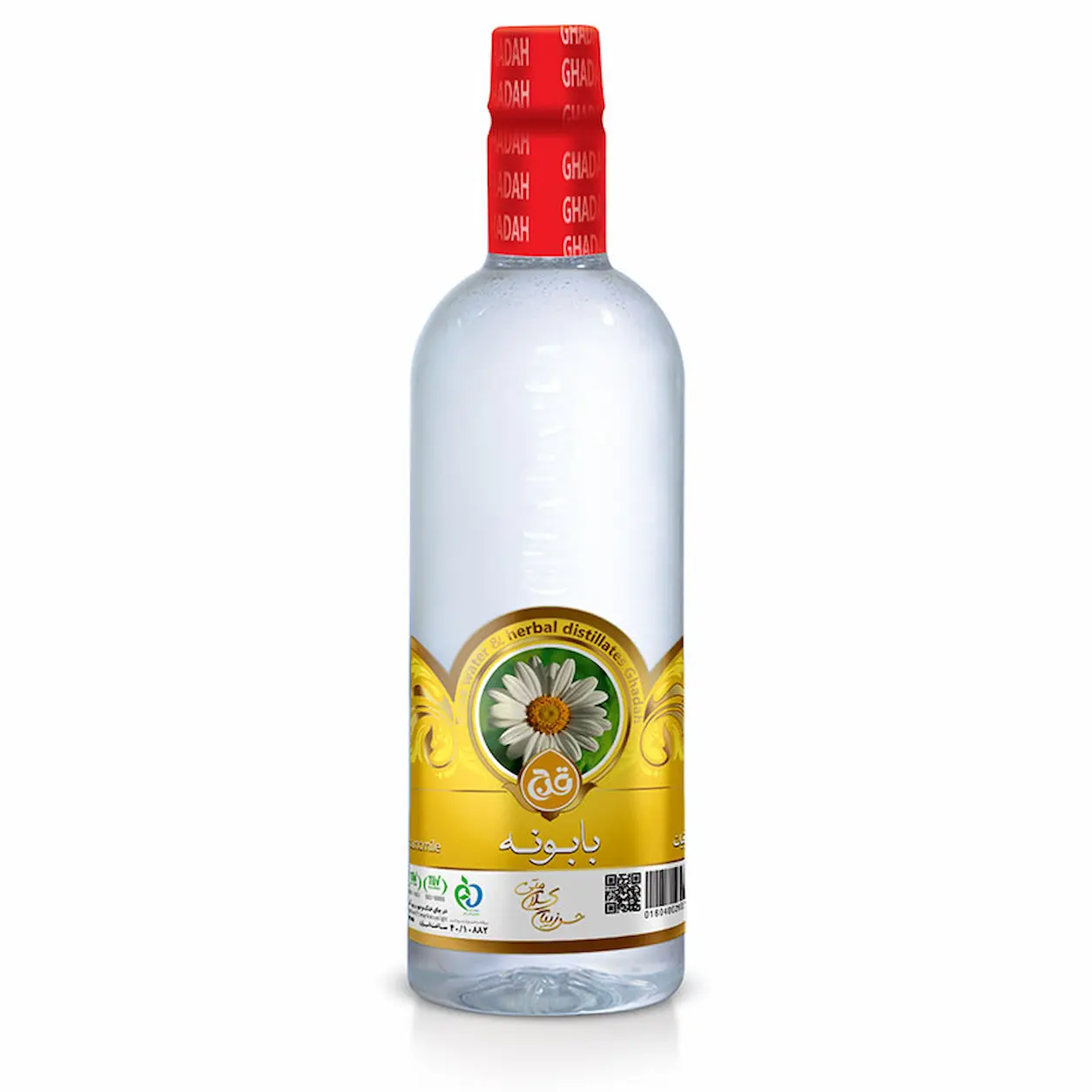 بطری عرق بابونه قدح